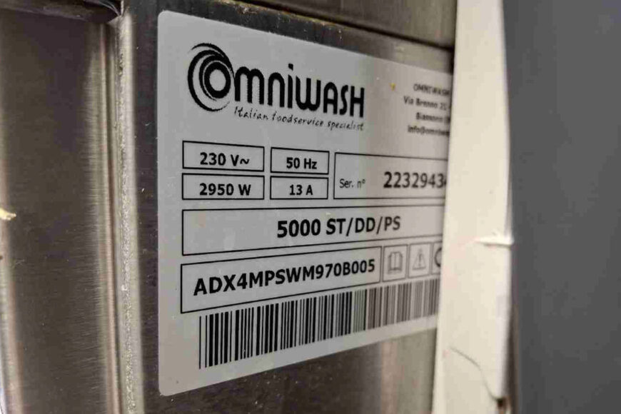 Adexa Omniwash 5000ST Dishwasher (not filling)